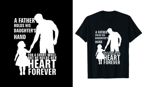 A Father Holds His Daughter s T-shirt Review