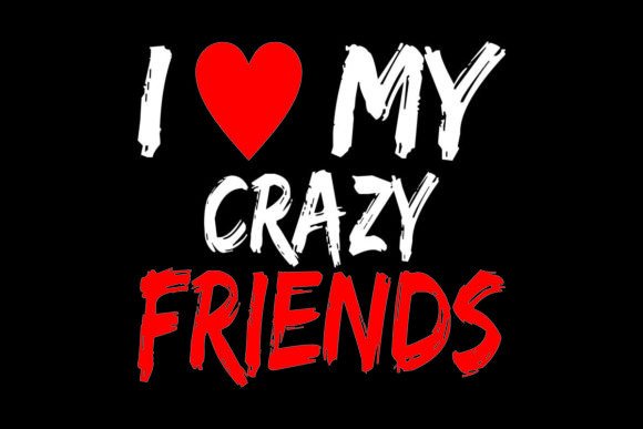 I LOVE MY CRAZY FRIENDS Embroidery Review