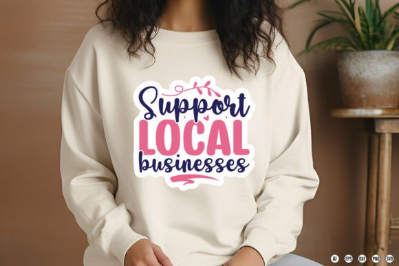 Support Local Businesses Embroidery Review